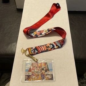 Disney Cruise Line Lanyard with Card/ID Holder